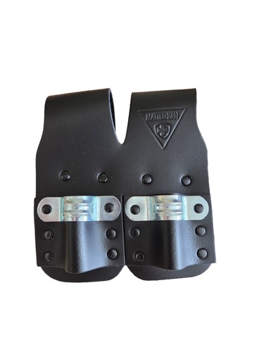 Silver double leather - silver,
