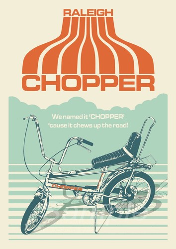 Rc02 vintage raleigh - rc02, chopper