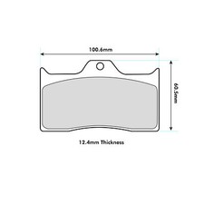Wilwood BP-20 Brake Pads Fit