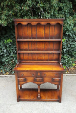TITCHMARSH & GOODWIN SOLID OAK DRESSER RL.25/A