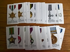 Ideal Toys (Tommy Gun) trade cards: Medals complete full set loose