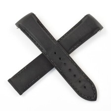 Omega Planet Ocean 42mm Black Rubber 98000364 Watch Strap Band 20mm – 18mm Wide