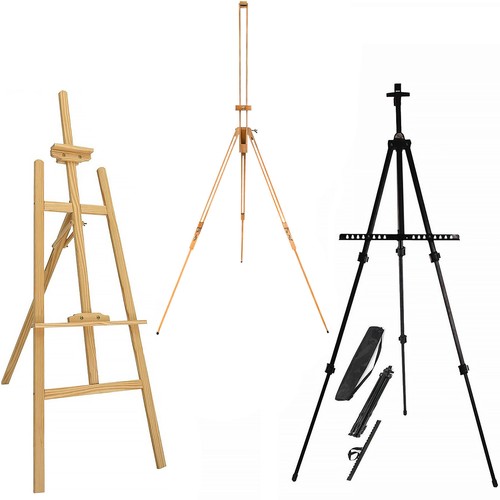 Studio easel artist - artist, art