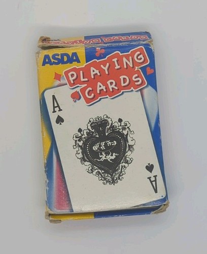 Asda playing cards - playing,