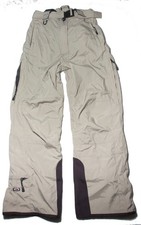 Trespass Ski Pants / Trousers Womens Lined Non-Insulated VINTAGE Medium Beige