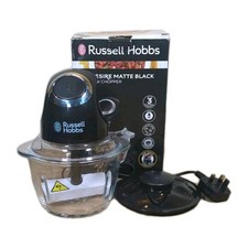 Russell Hobbs Desire Electric Fruit Vegetable Mini Chopper 1L glass bowl 