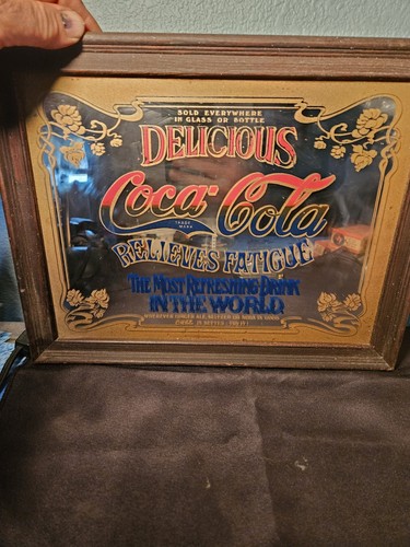 Vintage large coca - vintage, mirror