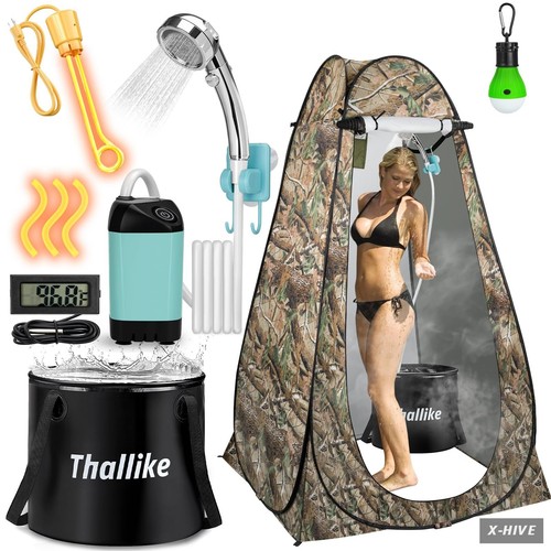 Thallike portable hot shower - thallike,