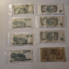 Vintage UK bank Notes.