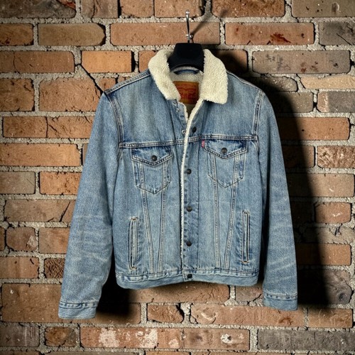 Levis sherpa denim jacket - levis,