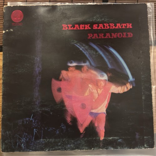 Black sabbath paranoid 1970 - black,