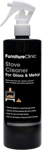 Stove glass metal cleaner - stove, &