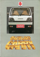 Suzuki Carry High-roof MiniBus Commercial  pick-up Dutch market sales brochure 