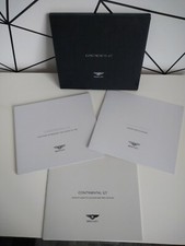 BENTLEY CONTINENTAL GT 6.0 W12 UK LAUNCH Specification Colour Brochure Pack 2003