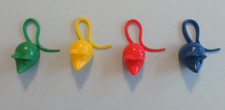 VINTAGE MOUSETRAP BOARD GAMES SPARE MICE PLAYING PIECES X 4  - FOR SPARES