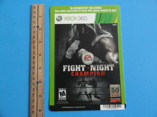 Xbox 360 fight night champion - xbox,
