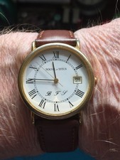 Solvil et Titus men's quartz watch. Working, new battery. 32mm.