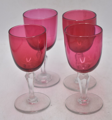 Antique vintage cranberry wine - antique,