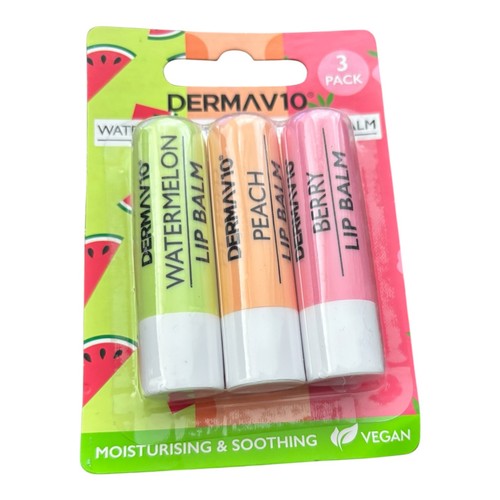 Derma v10 lip balm - x,