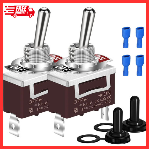 2pcs waterproof toggle switch - 2pcs,