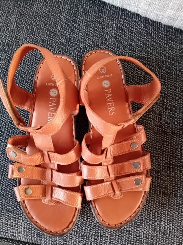 Pavers size tan - size, leather