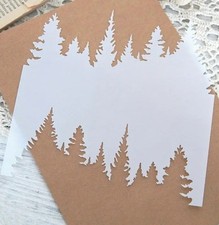 🇬🇧 TREES STENCIL