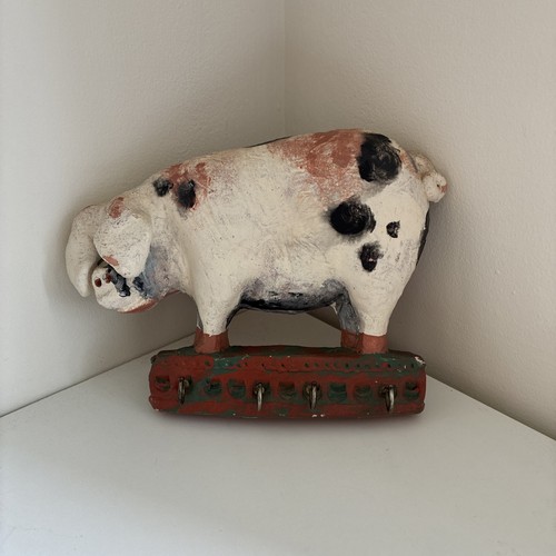 Vintage rustic pig wall - rustic,