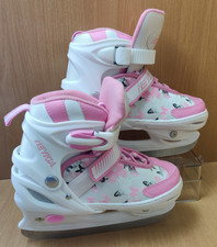 Nevica Girls Ice skates 3 To 6 Pink And White Kids Ice Rinks