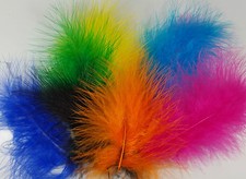 Small  Marabou Feathers 10 -
