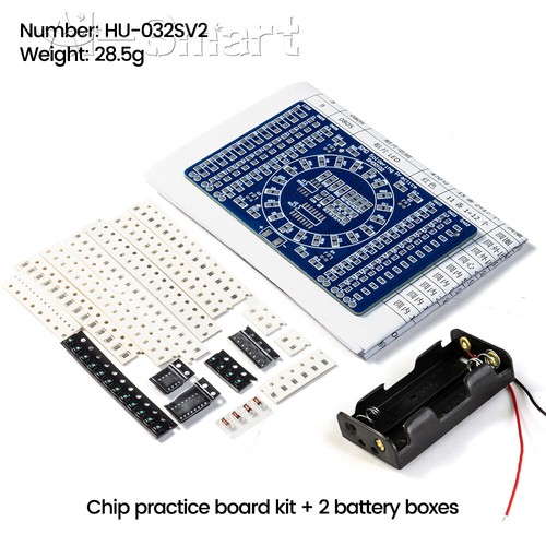 Smd components solder practice - components,