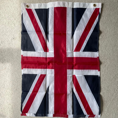 Sewn union jack flag 5x3ft - sewn,