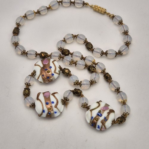 Vintage venetian opaline glass - opaline,