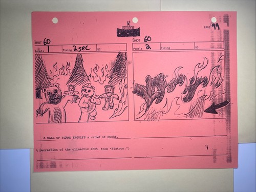 Star wars storyboards robot - wars,