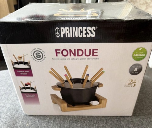 Princess fondue set - princess, new