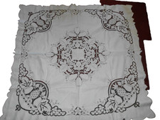 VINTAGE MADEIRA CUT OUT WORK