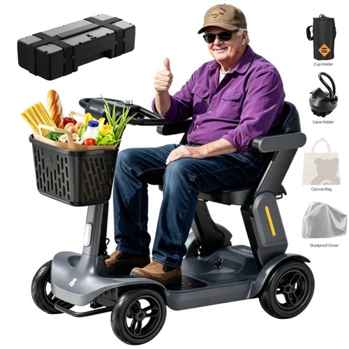 Heavy duty wheel mobility - 4-wheel,