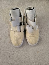 Marty McFly Mag Force Nike Flystepper 2K3 Premium White Grey UK 7.5