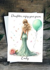 Daughter Prom Card LARGE A5