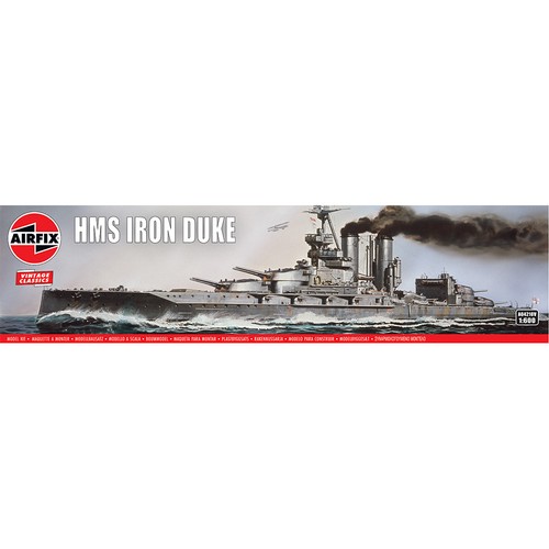Airfix 600 scale hms iron - 1/600,