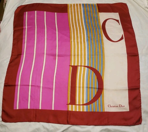 Vintage christian dior silk - christian,
