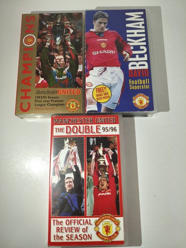 Vhs manchaster united bundle - manchaster,