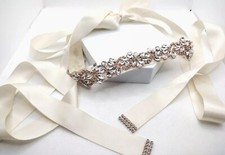 Bridal Belt Ribbon Sash Hair