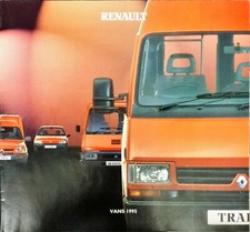 Renault Vans Brochure 1995 Master Trafic Extra Clio