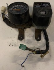 Suzuki GT50 Speedo / Speedometer & Ignition Switch - Possibly X1 - Genuine