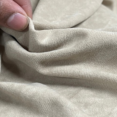 Plain suede touch - plain, fabric
