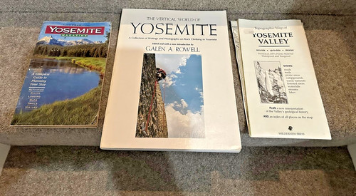 Yosemite guide climbing book - yosemite, guide,