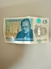 AA59 Bank Of England £5 Five