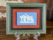 Wedgwood Marriage Of Cupid And Psyche Framed Medallion Plaque