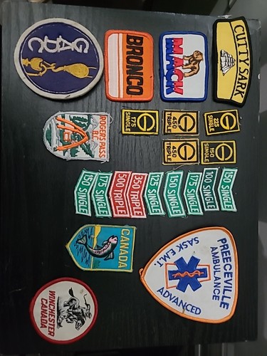 Vintage patches 70s lot - vintage,