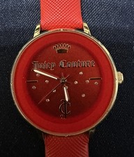 New JUICY COUTURE Red Leather